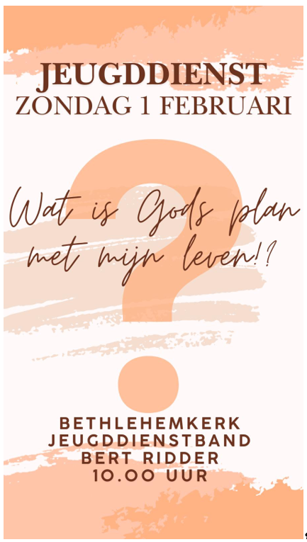 Gods plan met mijn leven